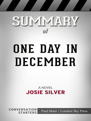 cover image of Summary of One Day in December